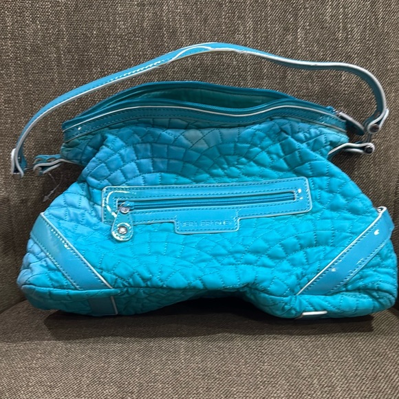 Vera Bradley Handbags - GUC Vera Bradley Light Blue Shoulder Bag